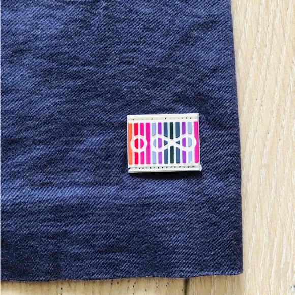 Skunkfunk Navy Blue White Line Detailed Dress - Picture 7 of 10